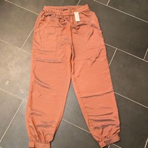 Taupe pullup pants from Anthropology, size Medium